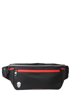 Alexander McQueen Oversize Double Zipper Belt Bag