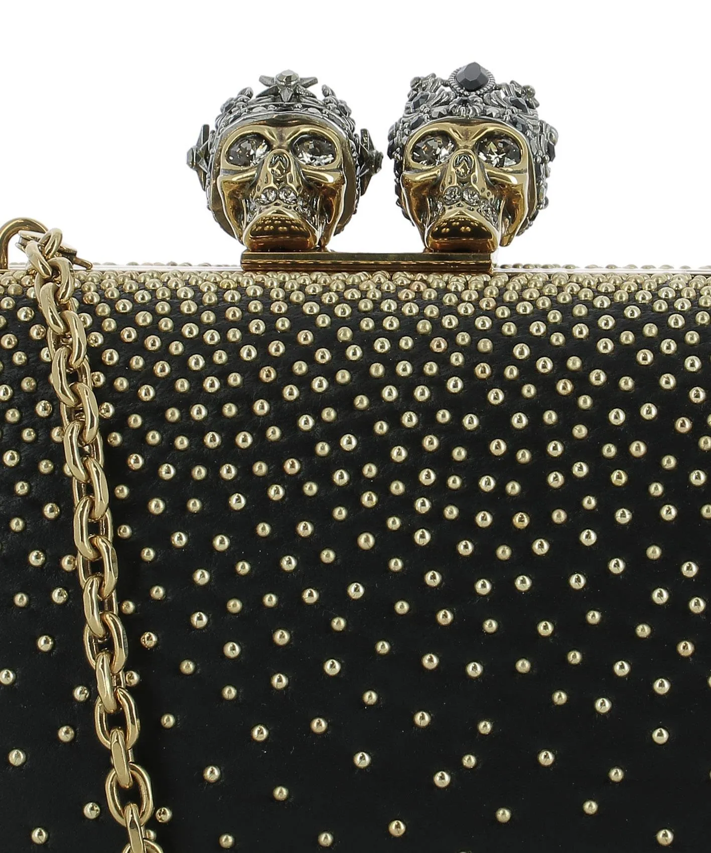 Alexander McQueen Queen And King Clutch Bag