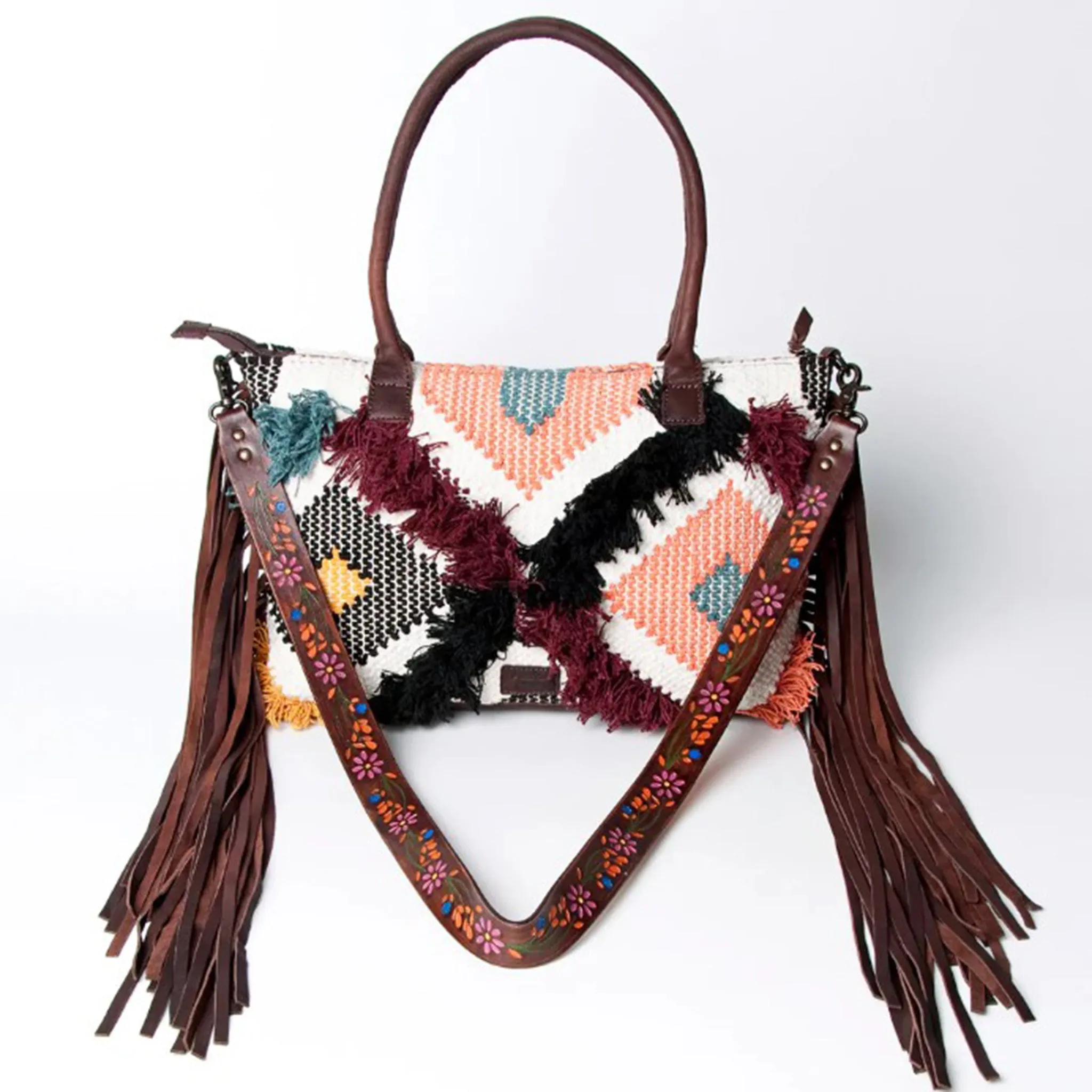 American Darling Shaggy Saddle Blanket Crossbody