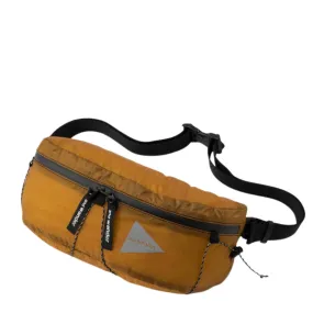 And Wander Sil Waist Bag Yellow