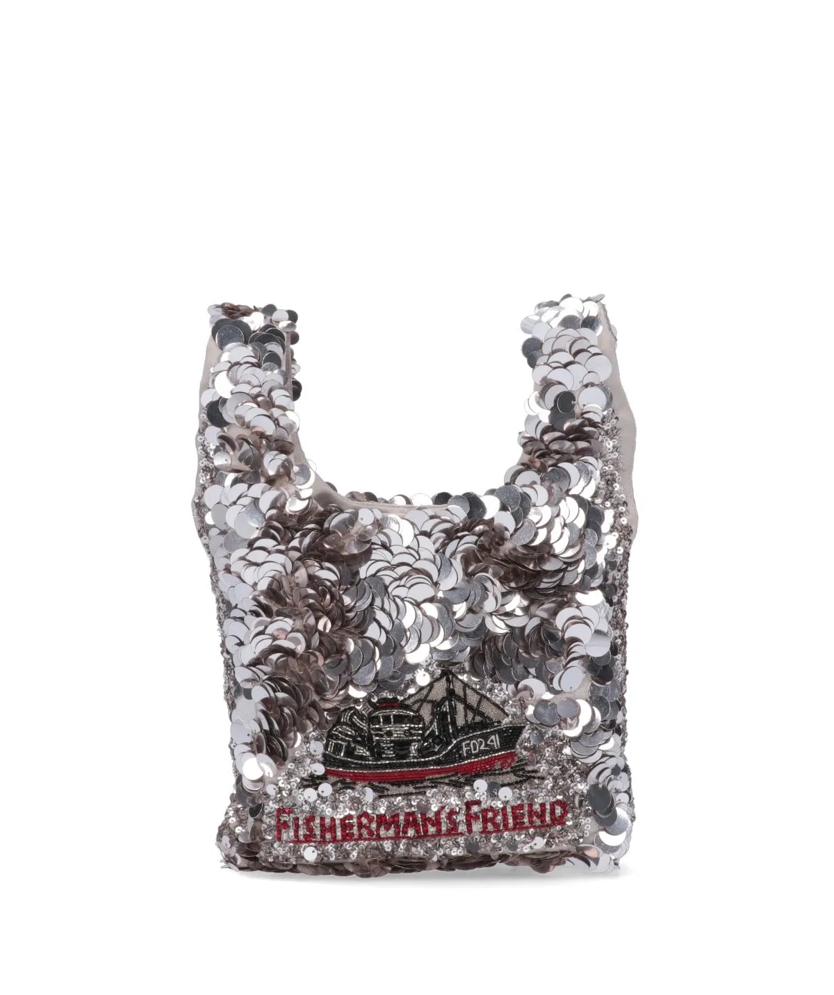 Anya Hindmarch Fisherman's Friend Sequin Tote Bag