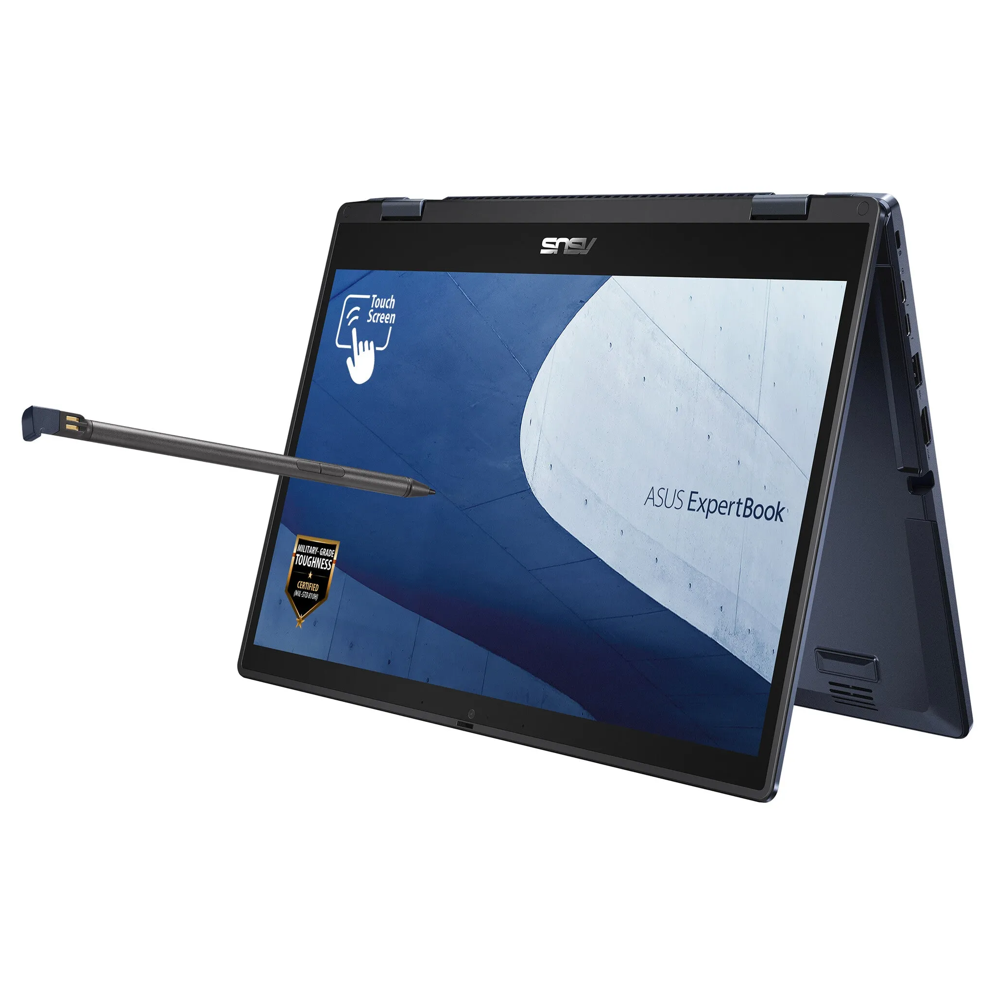 ASUS ExpertBook B3 Flip B3402FEA-EC0713X Hybrid (2-in-1) 35.6 cm (14") Touchscreen Full HD Intel® Core™ i5 i5-1135G7 8 GB DDR4-SDRAM 256 GB SSD Wi-Fi 6 (802.11ax) Windows 11 Pro Black