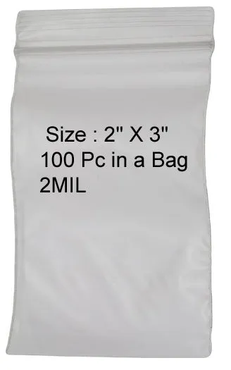 Bag - Self Locking Bag - 2" x 3"