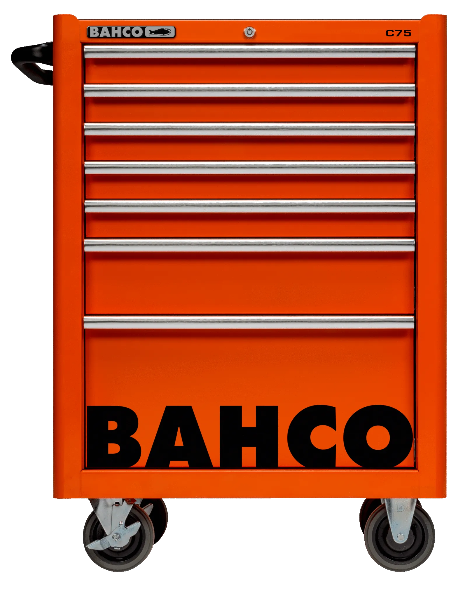 Bahco 1475K7 C75 7 Drawer Orange Classic Mobile Roller Cabinet