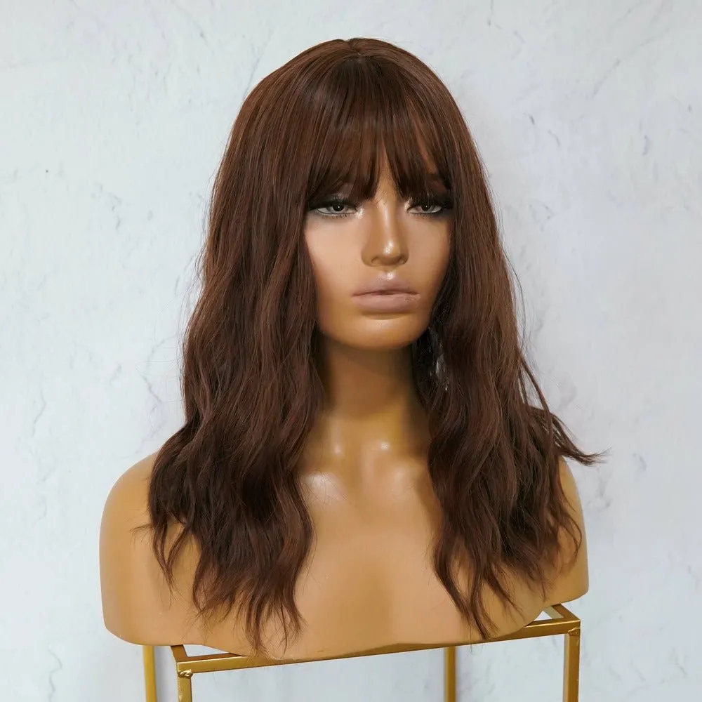 BAILEY Chocolate Brown Fringe Wig