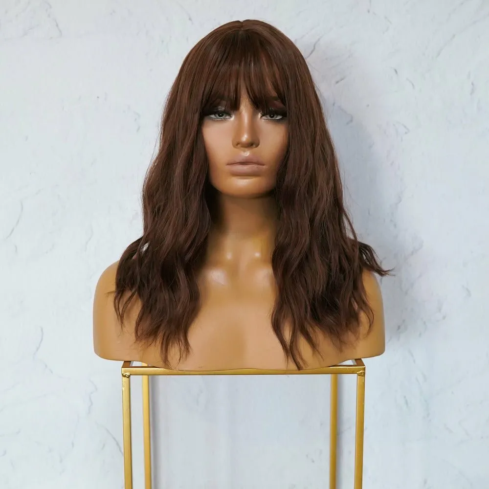 BAILEY Chocolate Brown Fringe Wig