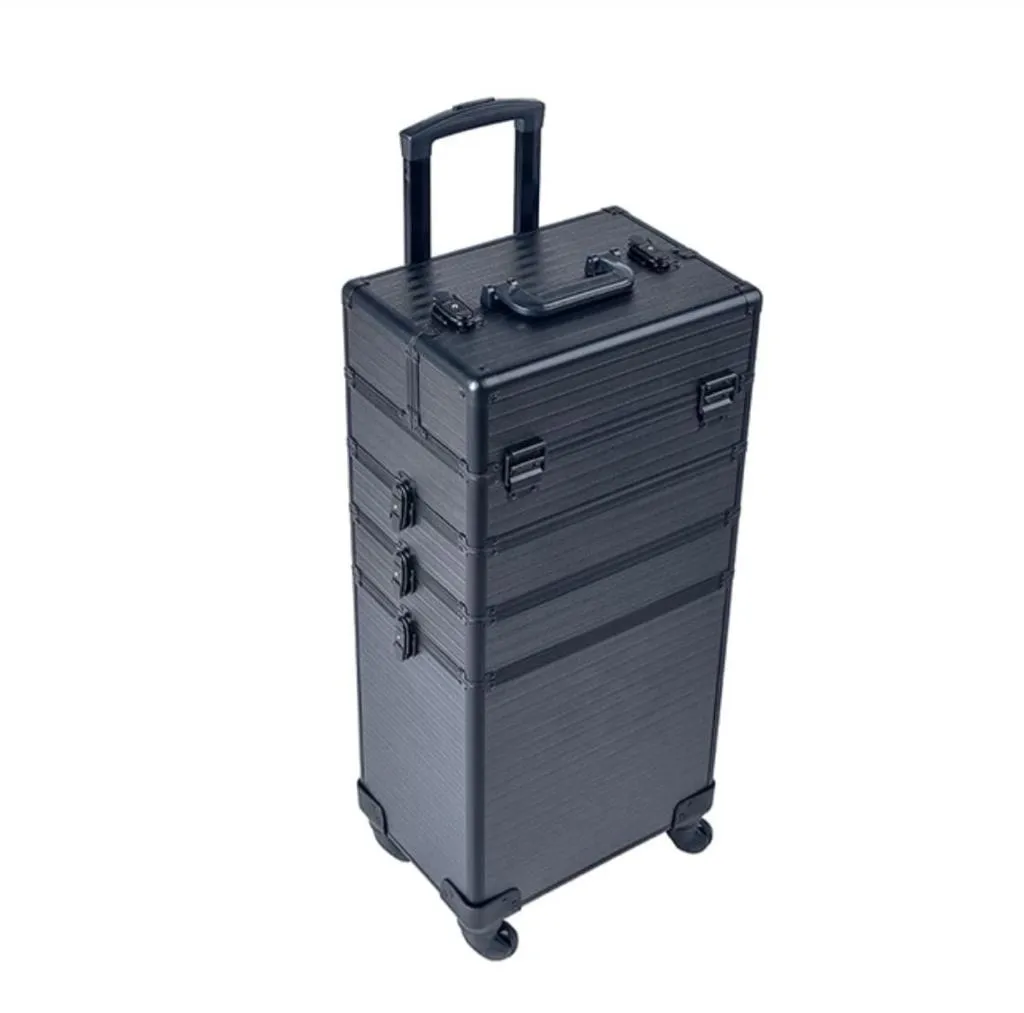 Beauty Cosmetics Jumbo Trolley(Black)