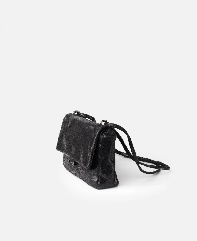 Biba Elisabeth Onyx Leather Bag