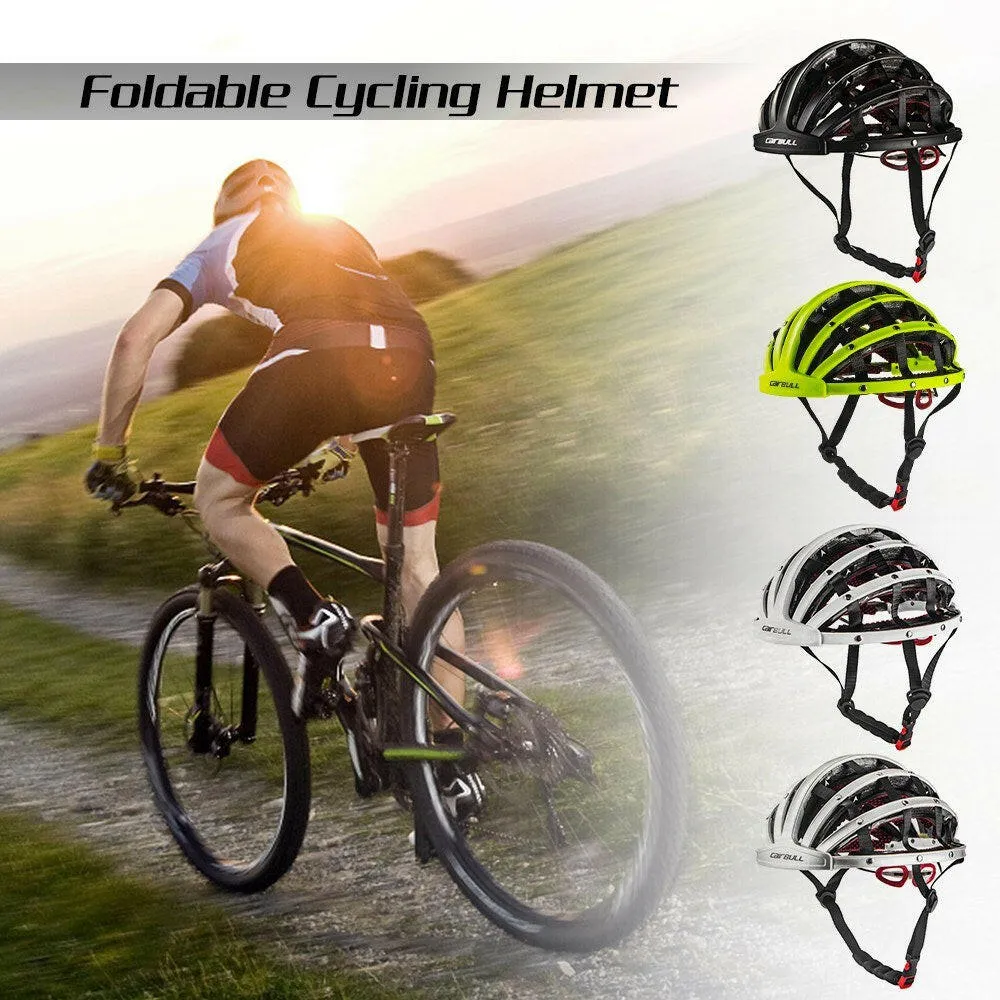 Bike Helmet Foldable Cycling Helmet Adult Road Bike Safety Helmet Lightweight Sports Protective Equipment