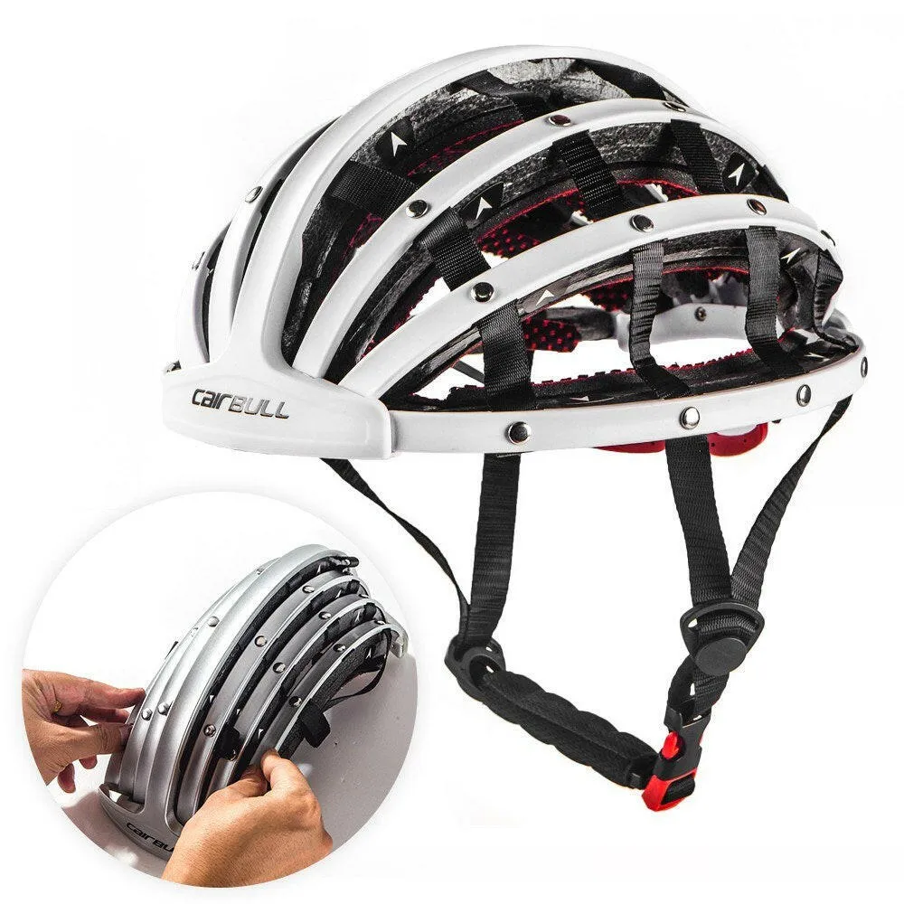 Bike Helmet Foldable Cycling Helmet Adult Road Bike Safety Helmet Lightweight Sports Protective Equipment