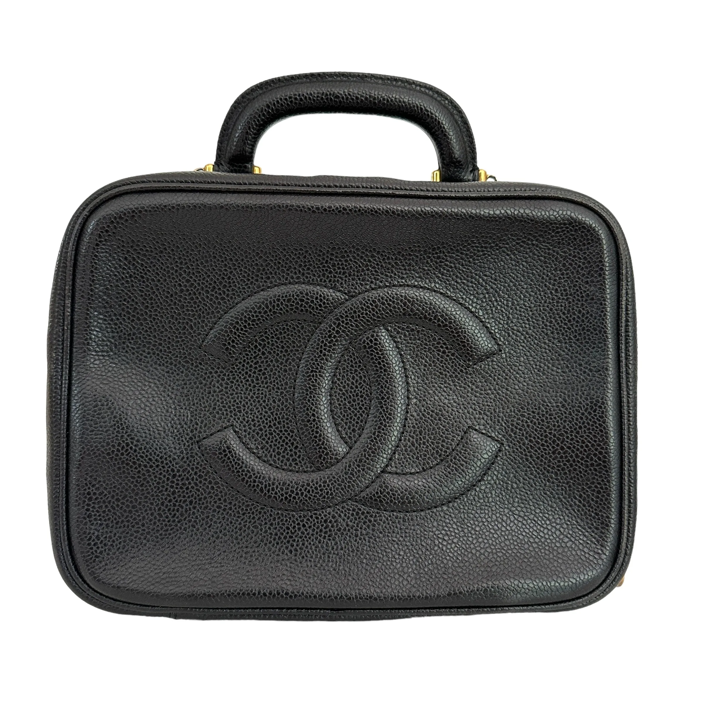 Black Caviar Vanity Bag