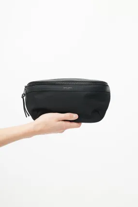 Black City Nylon Waist Bag