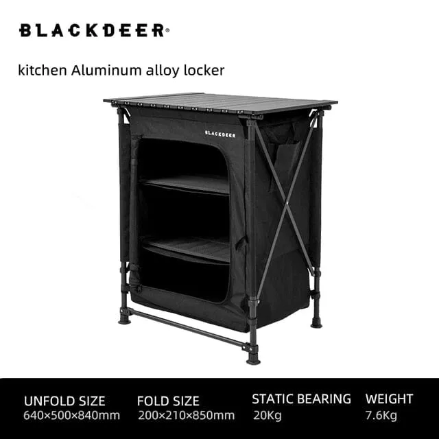 BLACKDEER Foldable Storage Table