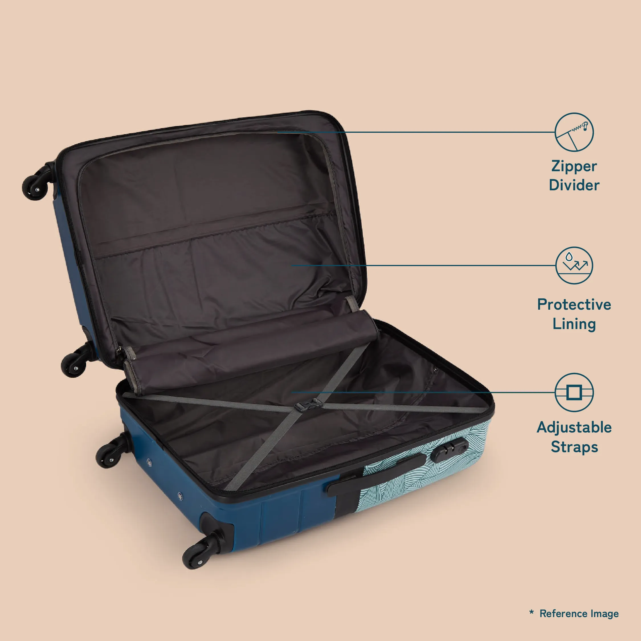 Calangute Tides Raahi Trolley Bag