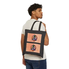 Canvas Tote Bag with Sabian Symbols