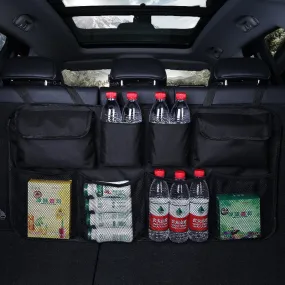 Car Rear Seat Back Storage Organizer