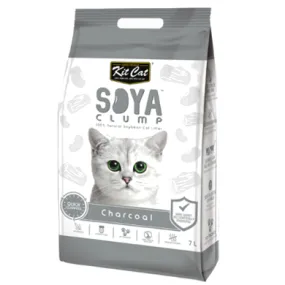 [CAT LITTER SALE] Kit Cat Soya Clump Cat Litter 7L (Charcoal)