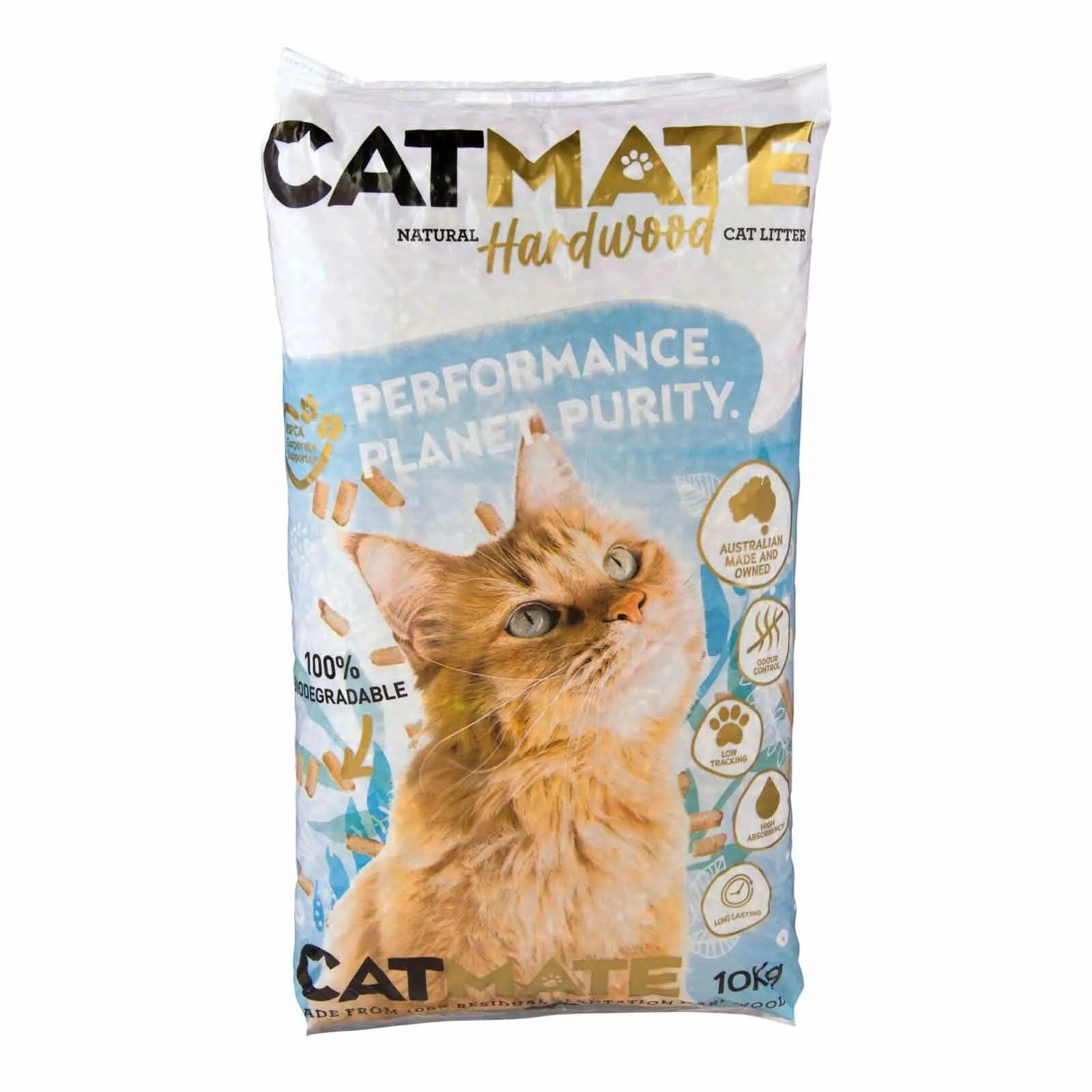 Catmate Hardwood Pellet Cat Litter 10kg^^^