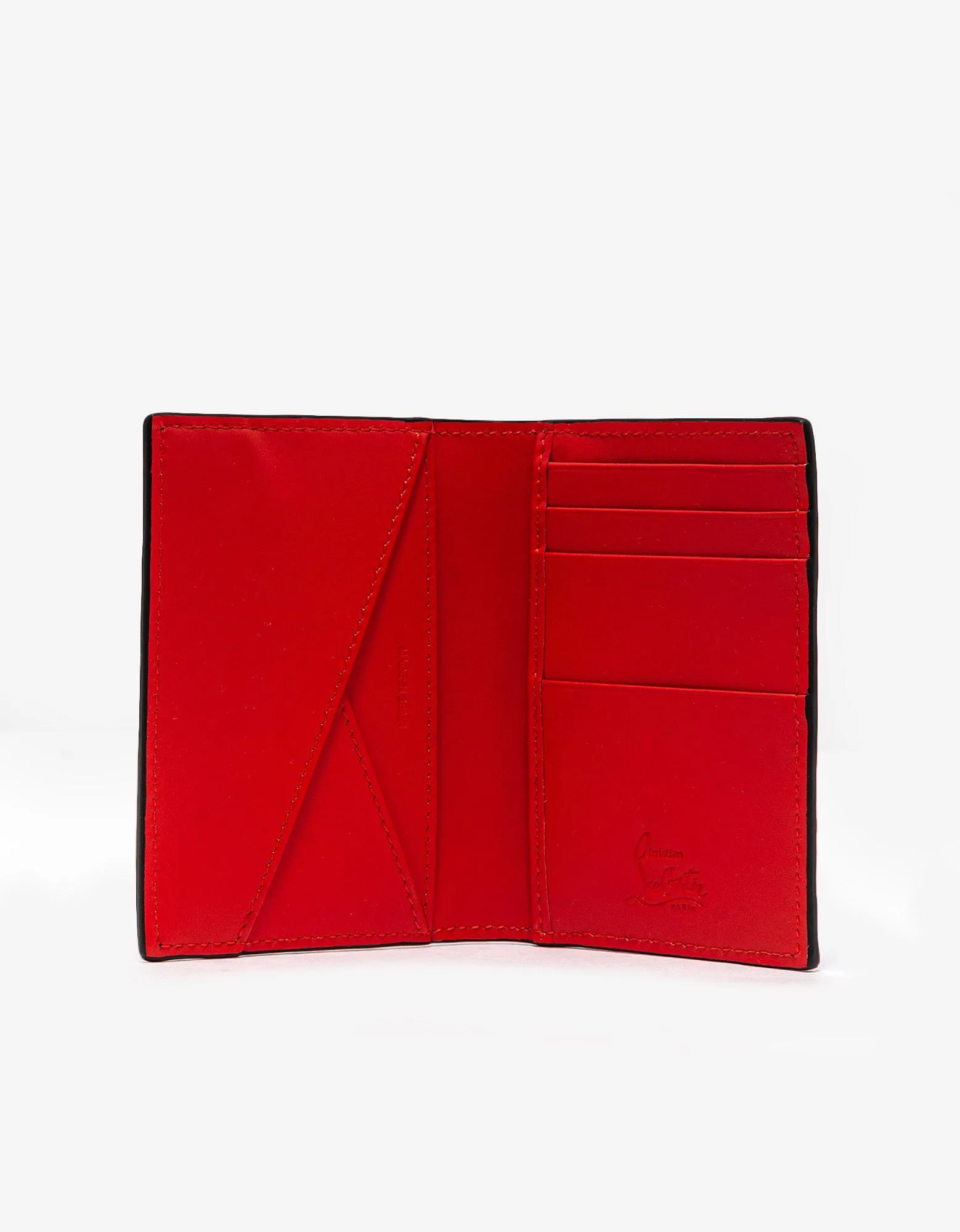 Christian Louboutin FAV Sifnos Black Card Wallet -