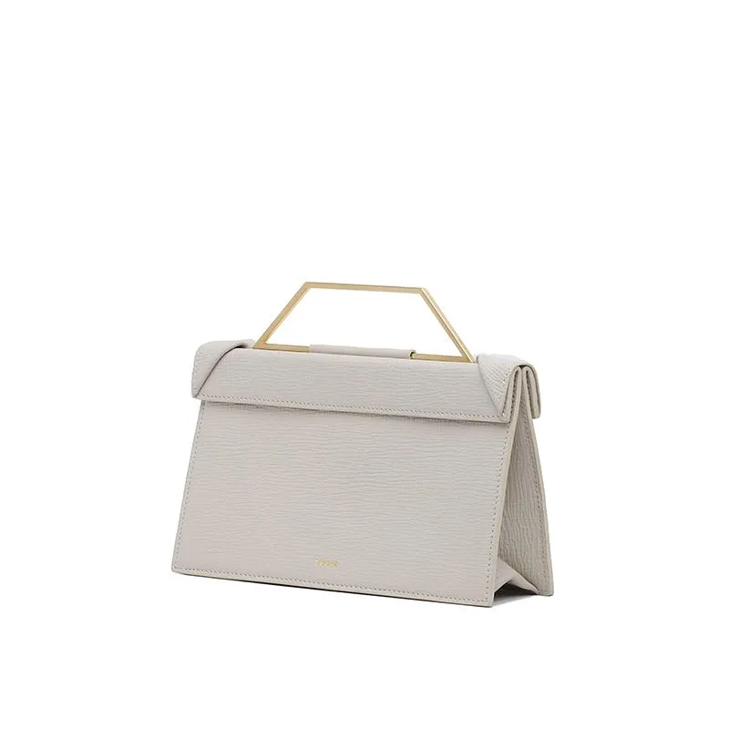 Click Mini Top Handle Bag - Rice