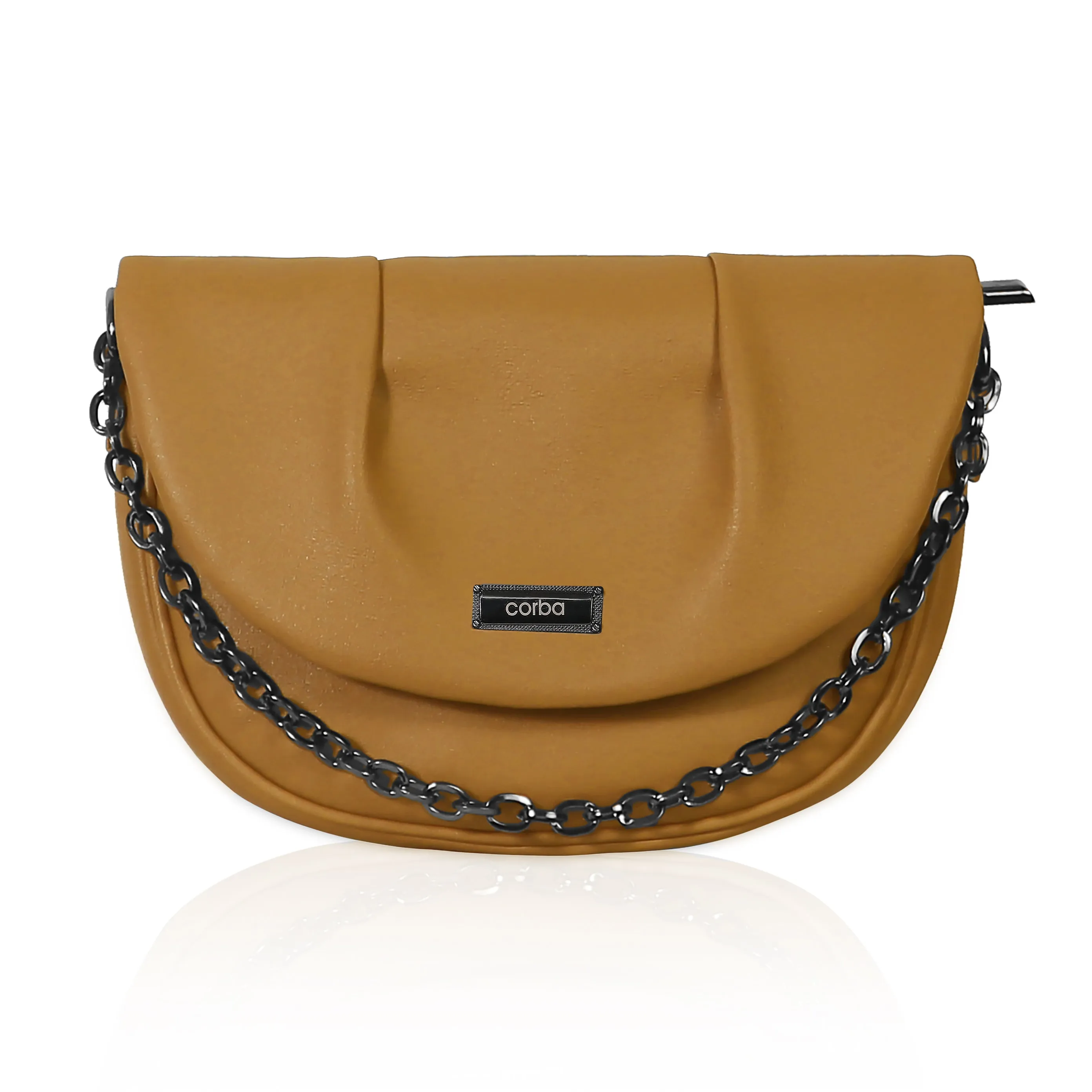 Corba Women Sling Bag Gold