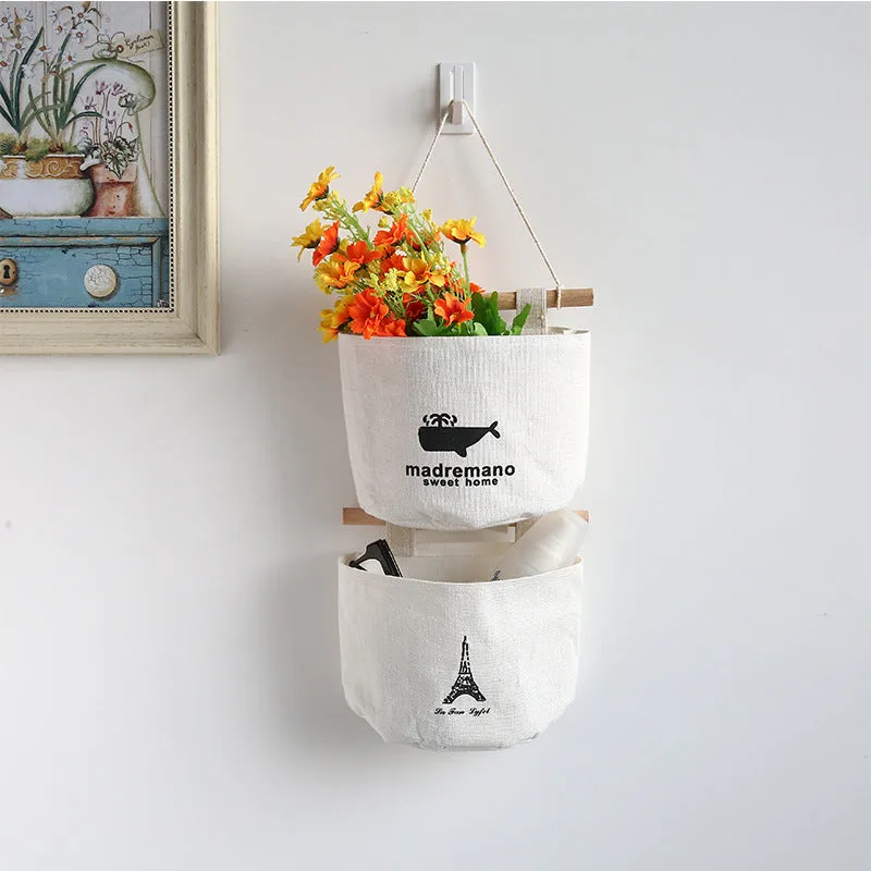 Cotton Linen Storage Bag