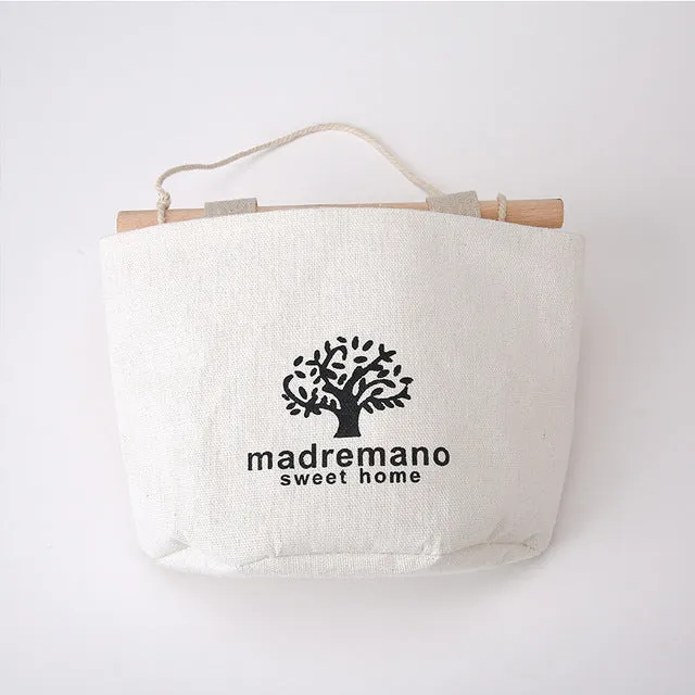 Cotton Linen Storage Bag