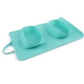 Dear Pet Foldable Silicon Bowls-Duo