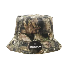 Decky 460 - Structured HybriCam Fisherman's Hat, Camo Bucket Hat