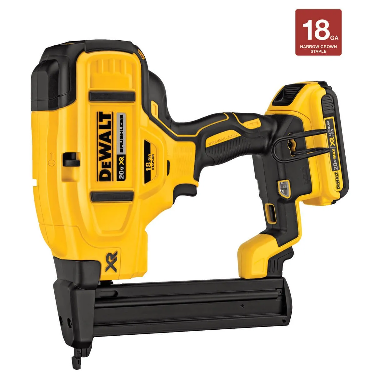 Dewalt DCN681D1 - 20V MAX 18GA NARROW CROWN STAPLER KT