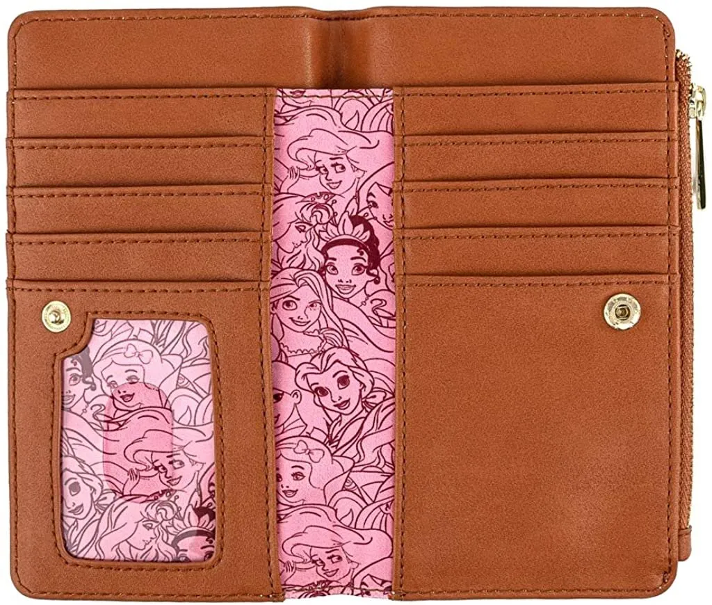 Disney Princess Floral Allover Print Wallet