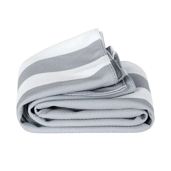 Dock & Bay - Cooling Gym Towel - Goa Grey Striped