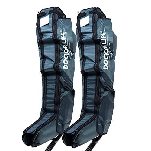 DOCTOR LIFE LX9max Sequential Air Compression Recovery System : Pump   Boots (L)   Extension zippers (for L)