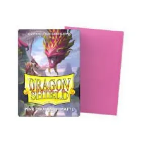 Dragon Shield: Japanese Size 60ct Sleeves - Pink Diamond (Matte)