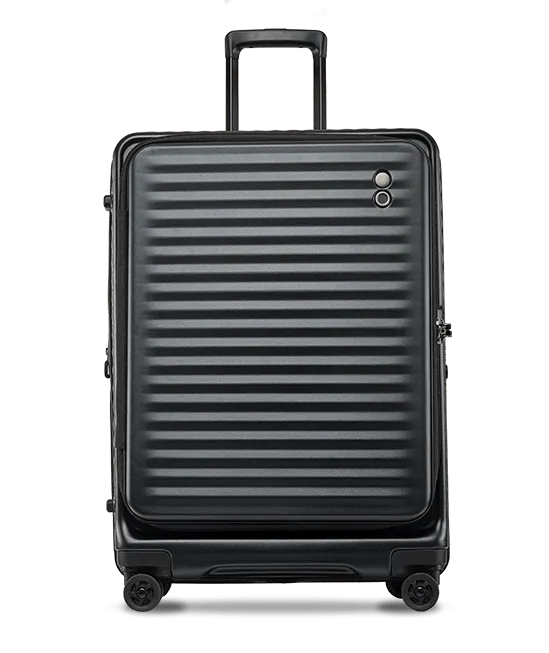 Echolac Celestra 28" Check-In Luggage Trolley Black - PC183 Black 28