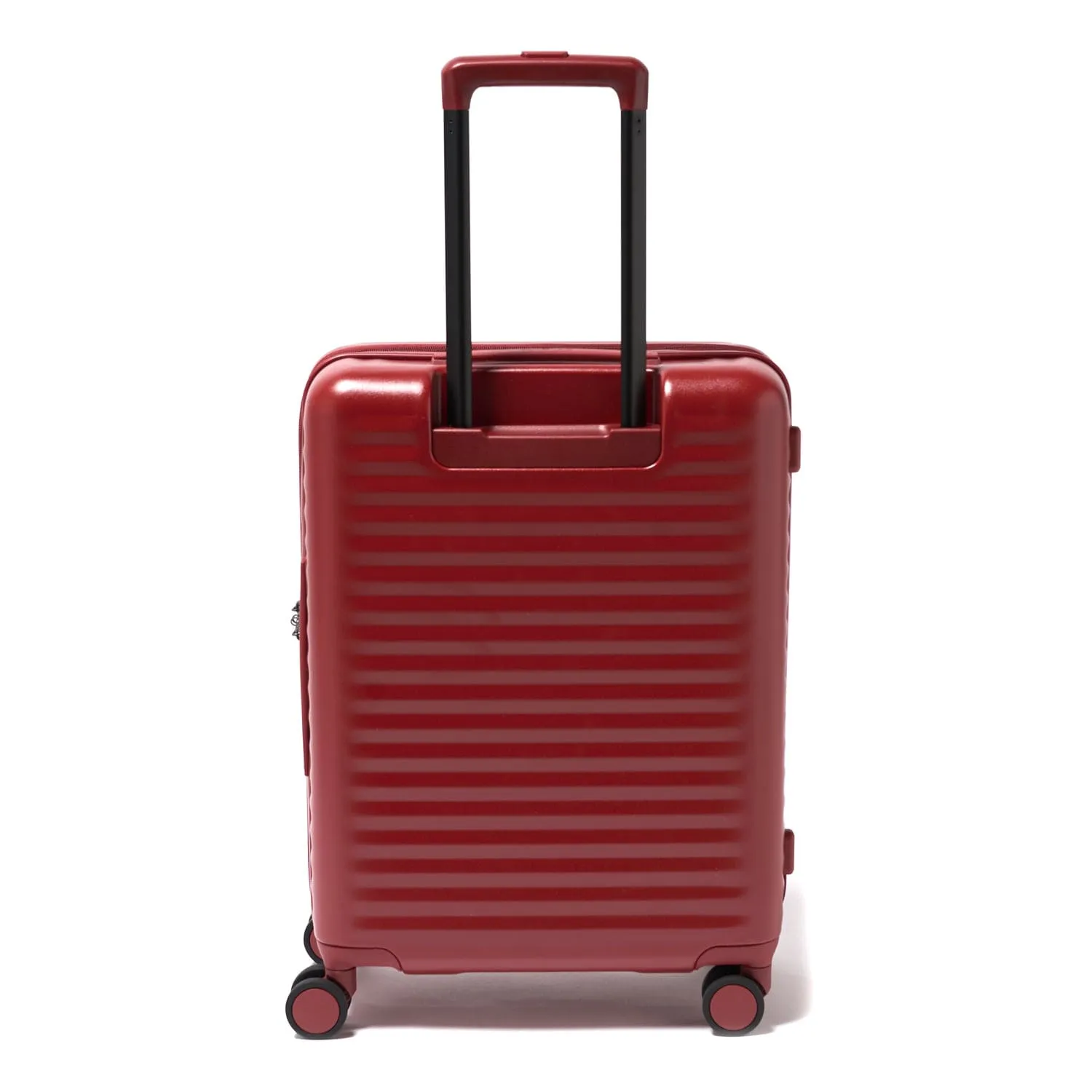 Echolac Celestra 54.5cm Hardcase Non-Expandable 4 Double Wheel Cabin Luggage Trolley Red - PC183 20 WOE Red