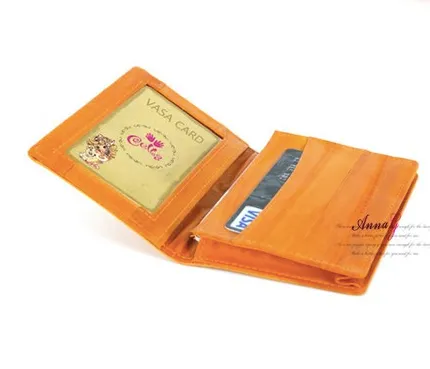 Eel skin Card Wallet - Mia