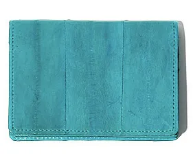 Eel skin Card Wallet - Mia