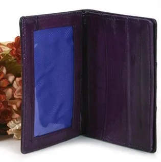 Eel skin Card Wallet - Mia