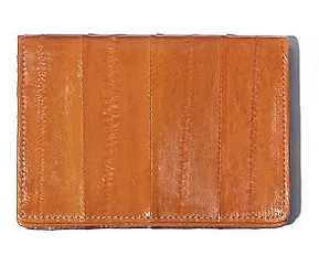 Eel skin Card Wallet - Mia