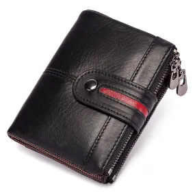 Fashion Men's Genuine Leather Multifunction Wallet / Cool Design Card and Coin Wallets