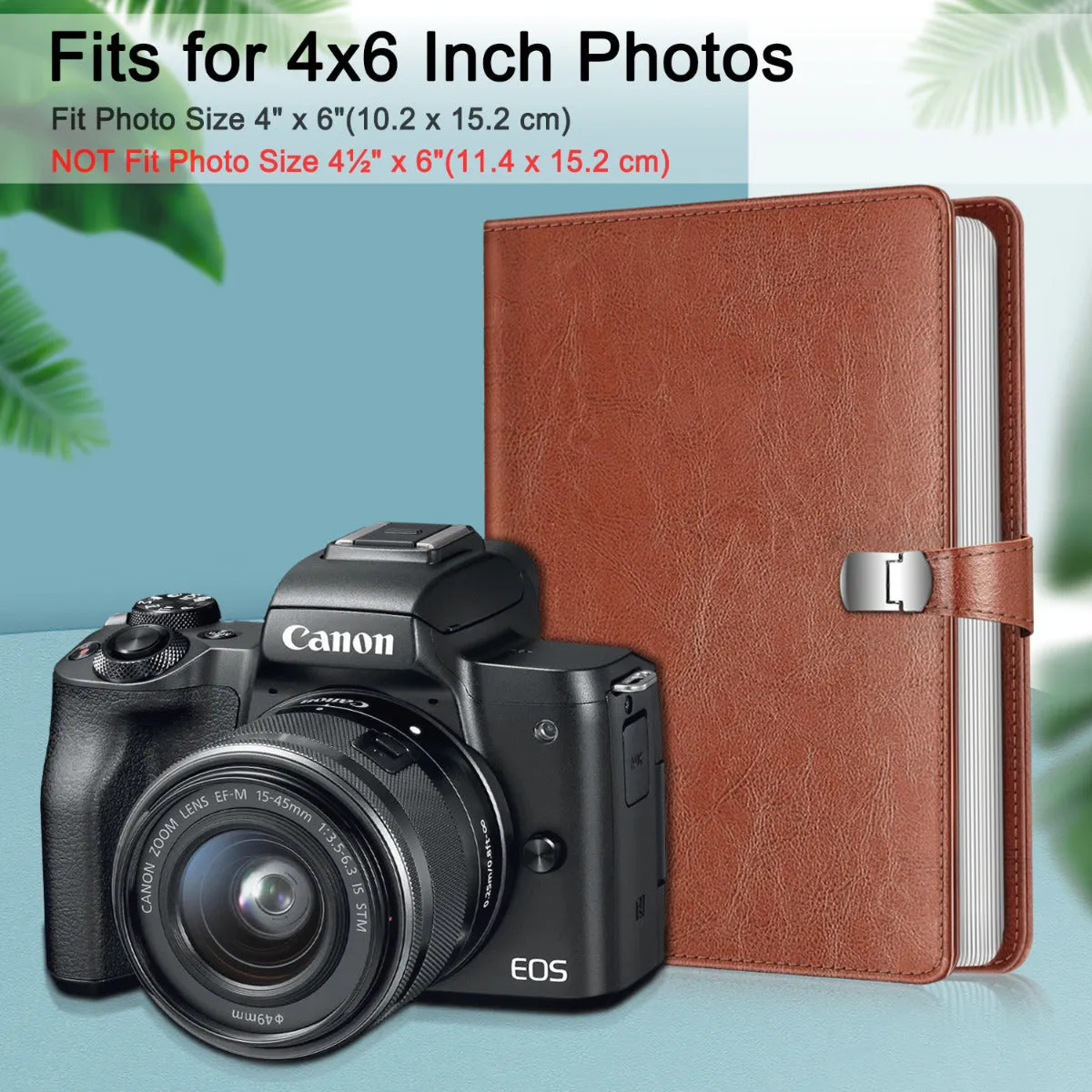 Fintie Photo Album for 4x6" Film | 112 Pockets