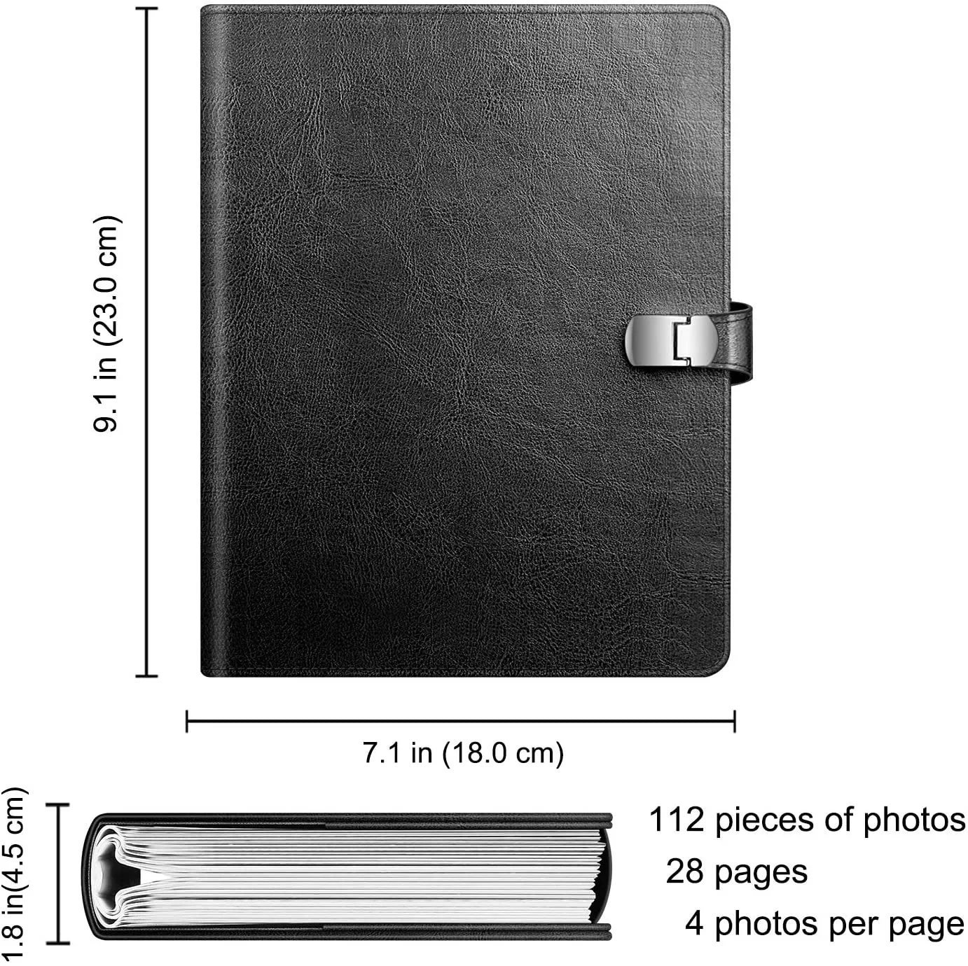 Fintie Photo Album for 4x6" Film | 112 Pockets