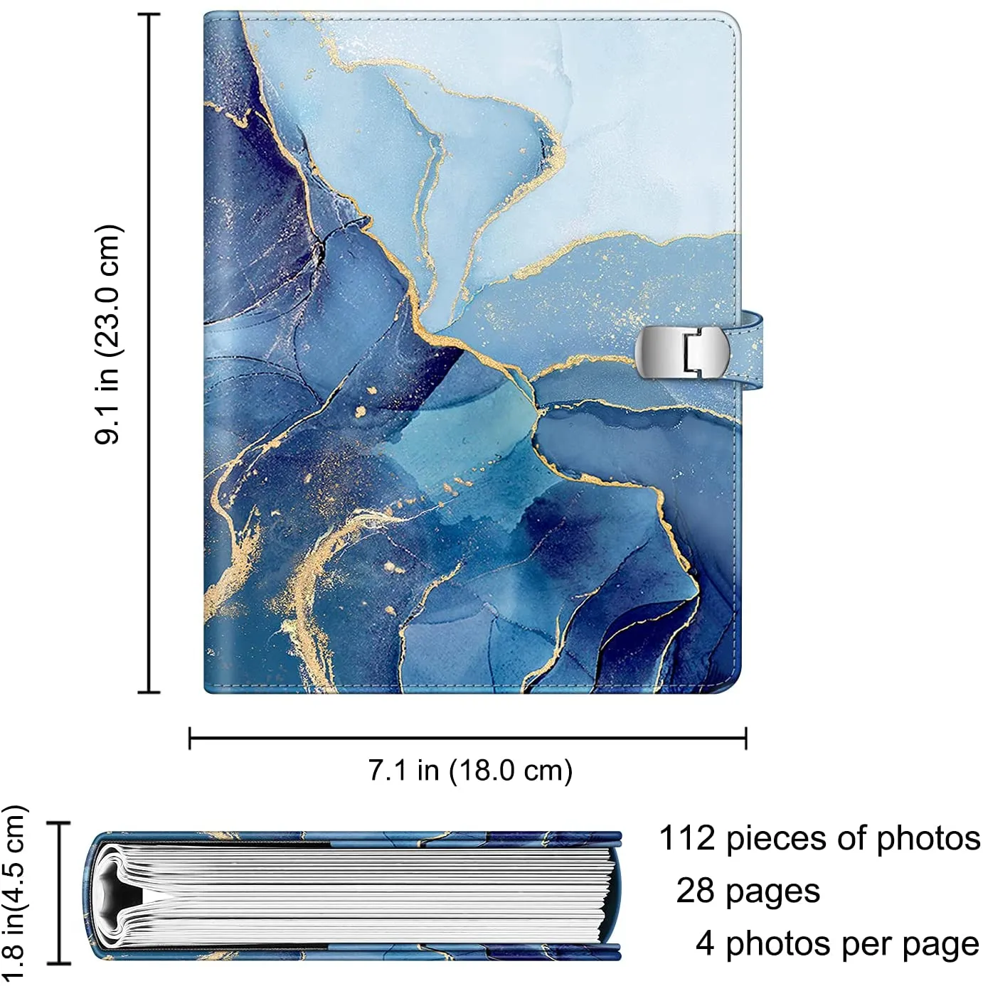 Fintie Photo Album for 4x6" Film | 112 Pockets