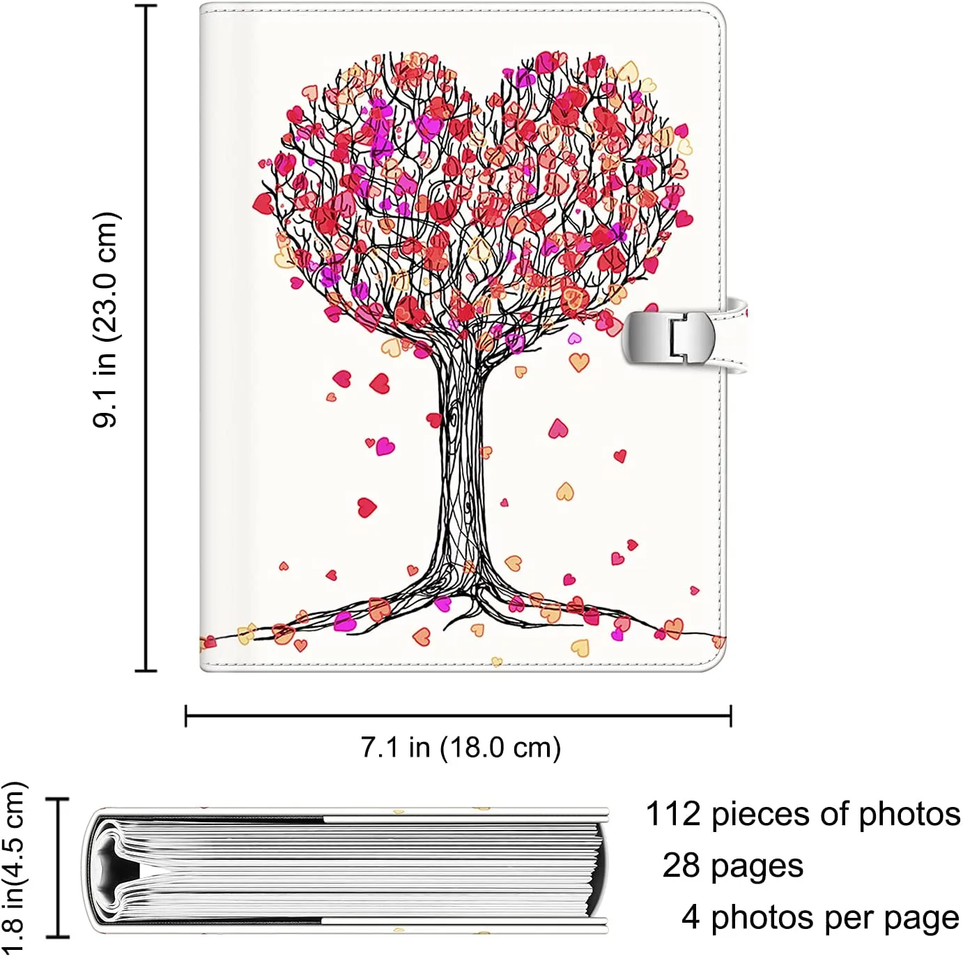 Fintie Photo Album for 4x6" Film | 112 Pockets