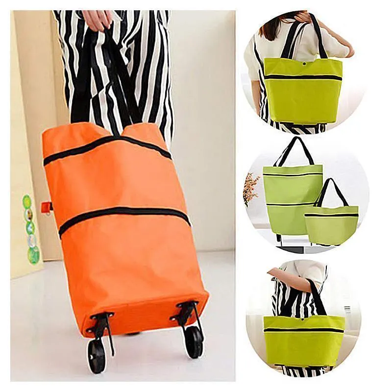 Foldable and environmentally friendly shopping bag