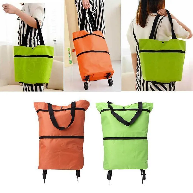 Foldable and environmentally friendly shopping bag