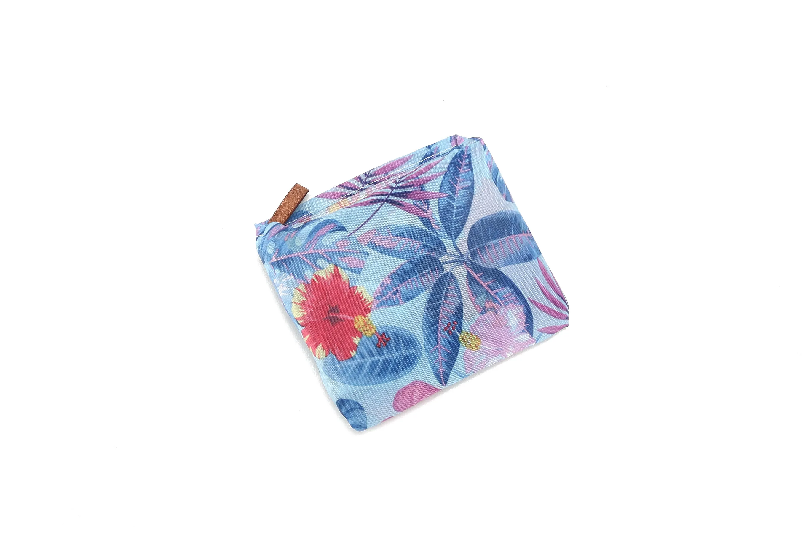 Foldable Bag Joy Floral Blue