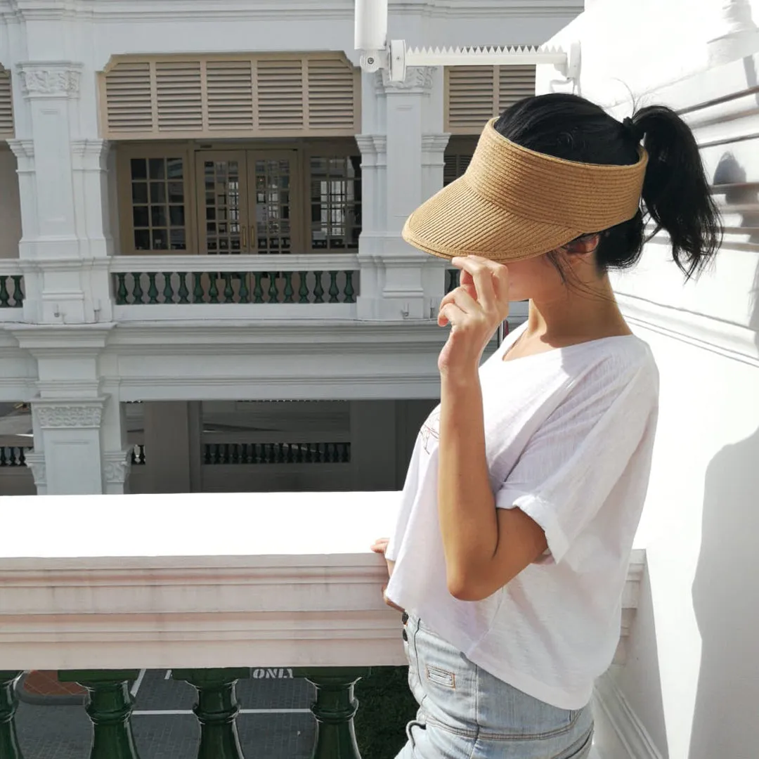 Foldable Sun Visor Hat