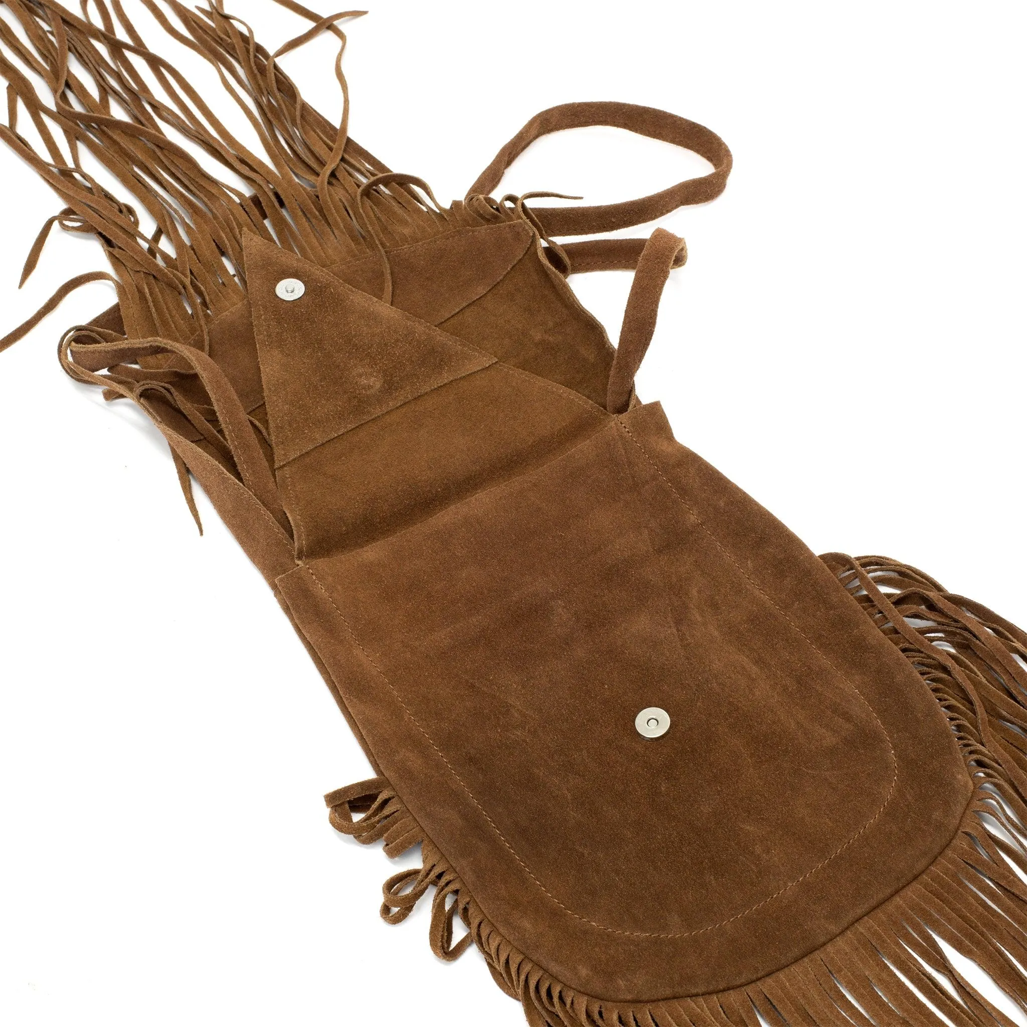 Fringe Leather Shoulder Bag